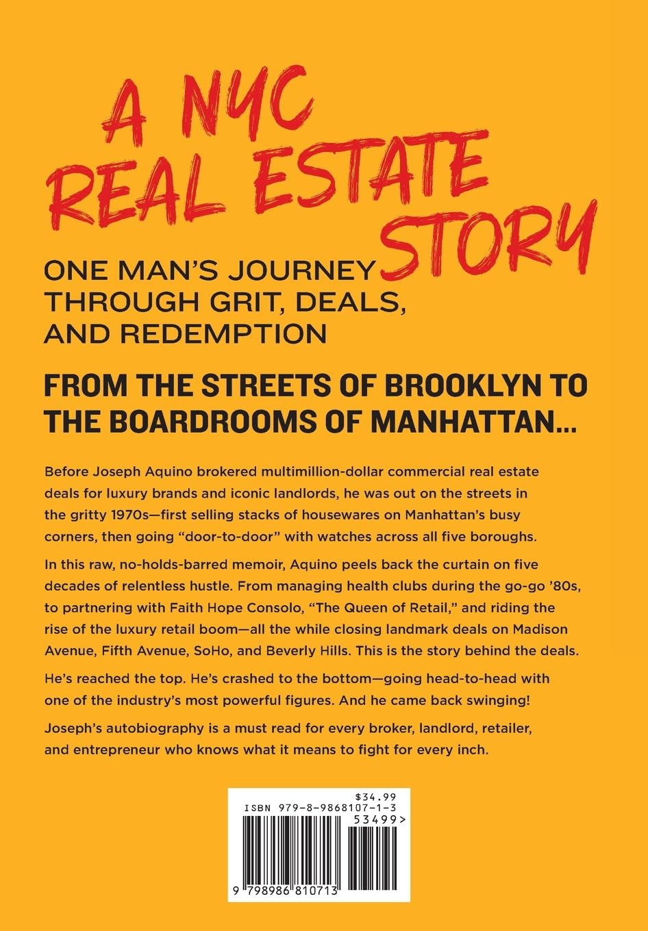 Memoirs of a Watch Salesman: A NYC Real Estate Story