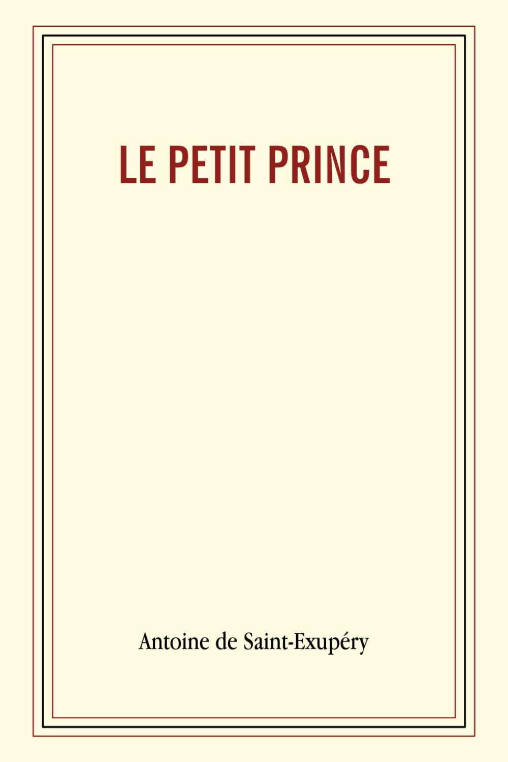 Le petit prince (French Edition)