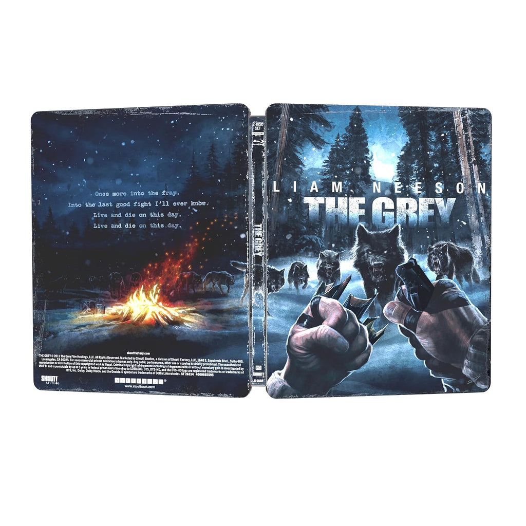 The Grey - Limited Edition Steelbook 4K Ultra HD + Blu-ray