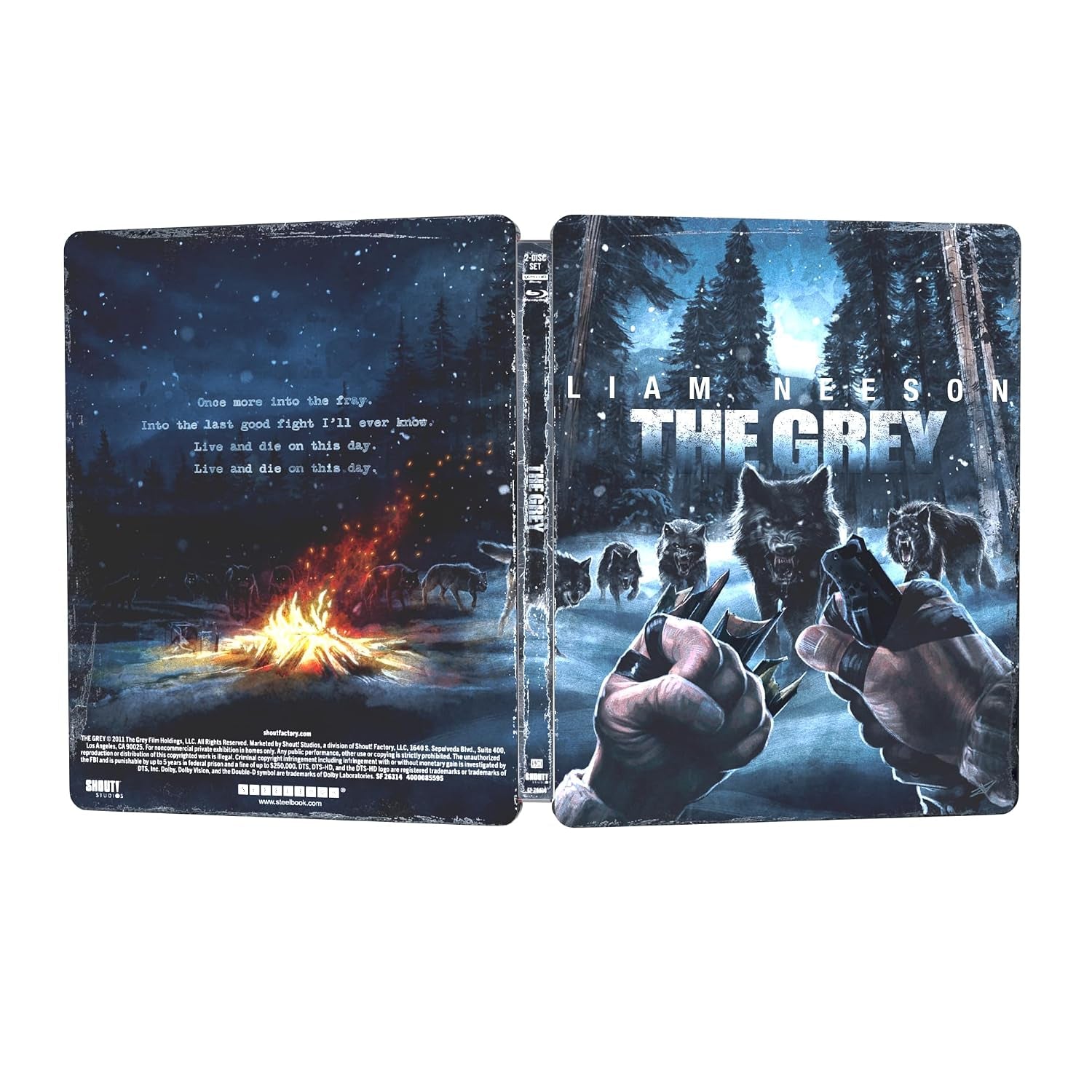 The Grey - Limited Edition Steelbook 4K Ultra HD + Blu-ray