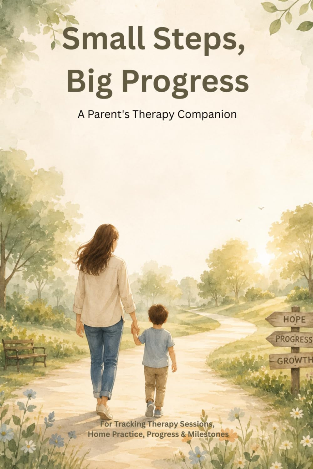 Small Steps, Big Progress: A Parent's Therapy Journal for Tracking Sessions, Home Practice, Progress & Milestones