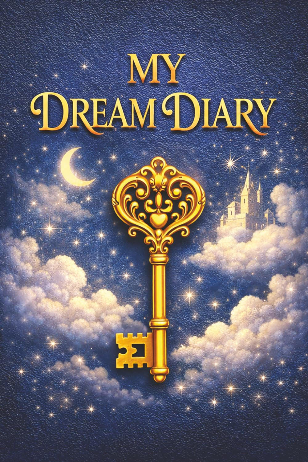 My Dream Diary – Record Your Dreams, Thoughts, Ideas and Nighttime Reflections: Golden Key Cover: A Notebook to Journal Your Inner Explorations - With ... Insights. Elegant Bedside Companion.