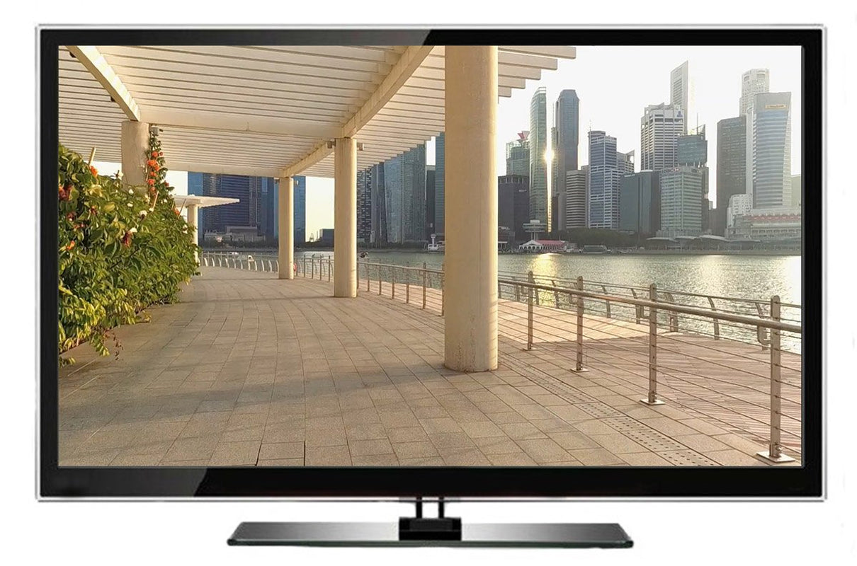 Virtual Cycle Rides - Singapore with Music for Indoor Cycling Treadmill and Running Workouts | Indoor Cycling Scenery