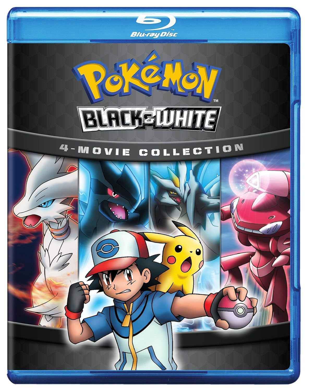 Pokemon: Black & White 4-Movie Collection (Blu-ray)