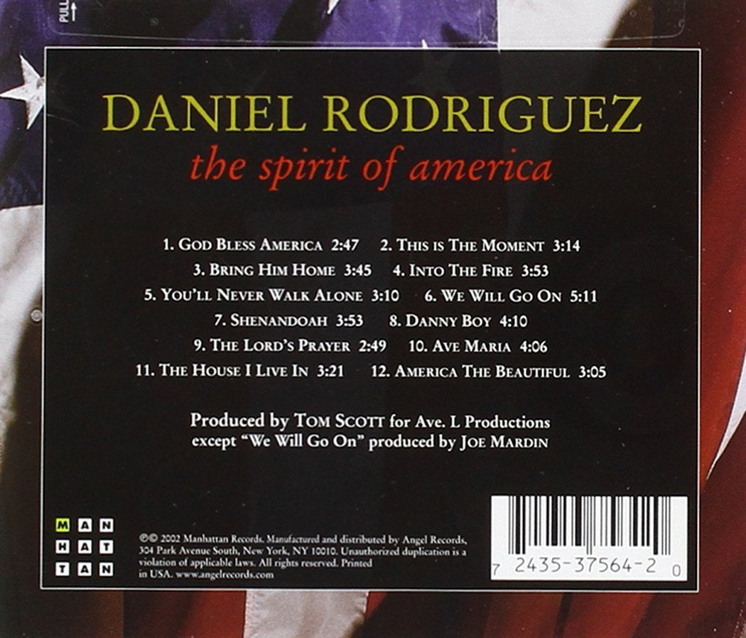 The Spirit of America Audio Rodriguez, Daniel