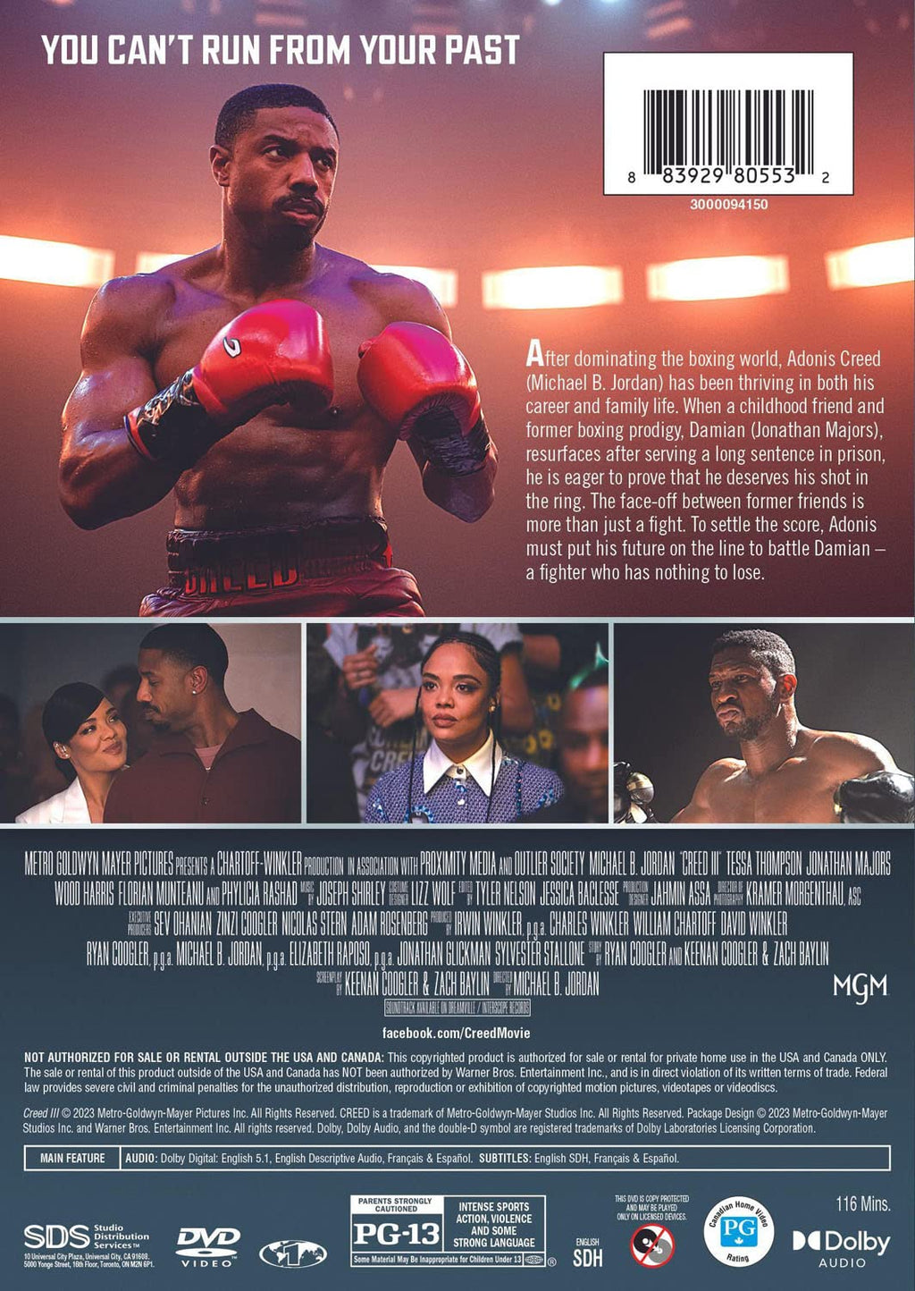 Creed III (DVD)
