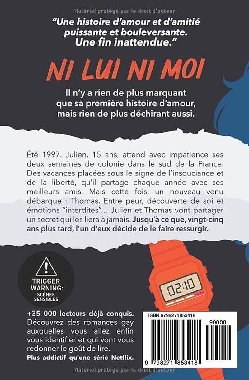 Ni Lui, Ni Moi (LES MEILLEURS LIVRES GAY) (French Edition)