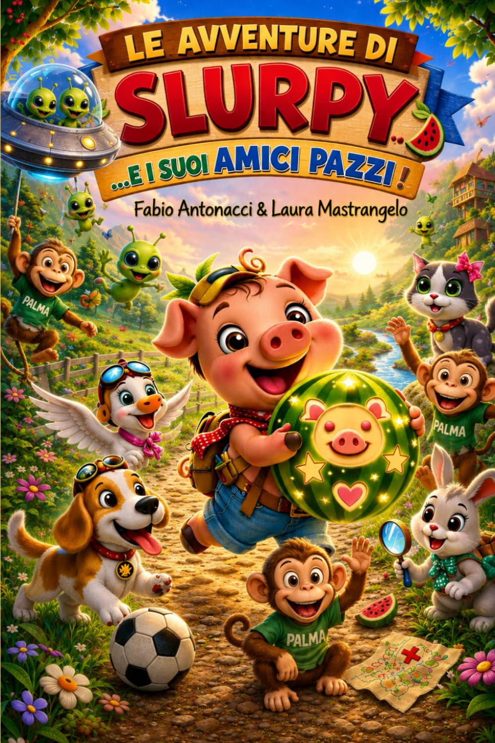 Le Avventure di Slurpy...e i suoi Amici Pazzi: Una raccolta di avventure divertenti per bambini dai 4 ai 10 anni (Italian Edition)