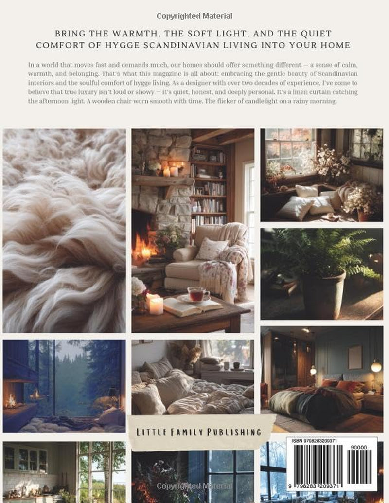 Hygge Nordic Home Interior Design Magazine: Includes 500+ Cozy Scandinavian Interiors, Aesthetic Room Decor Mood Board Book, Minimalist Vision Board, ... Homes, Coffee Table & Styling Inspiration
