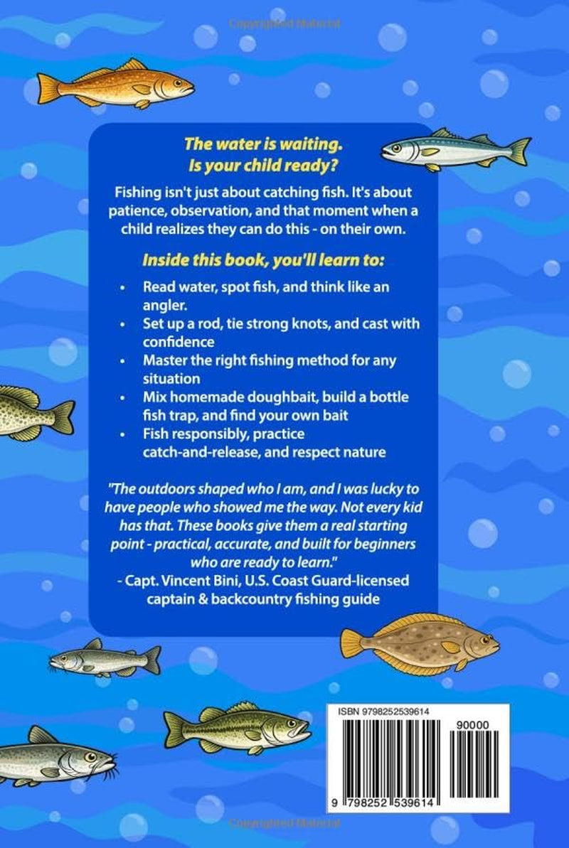 The Ultimate Fishing Handbook for Kids: Essential Skills to Catch Fish and Get Hooked for Life (Outdoor Skills for Kids)