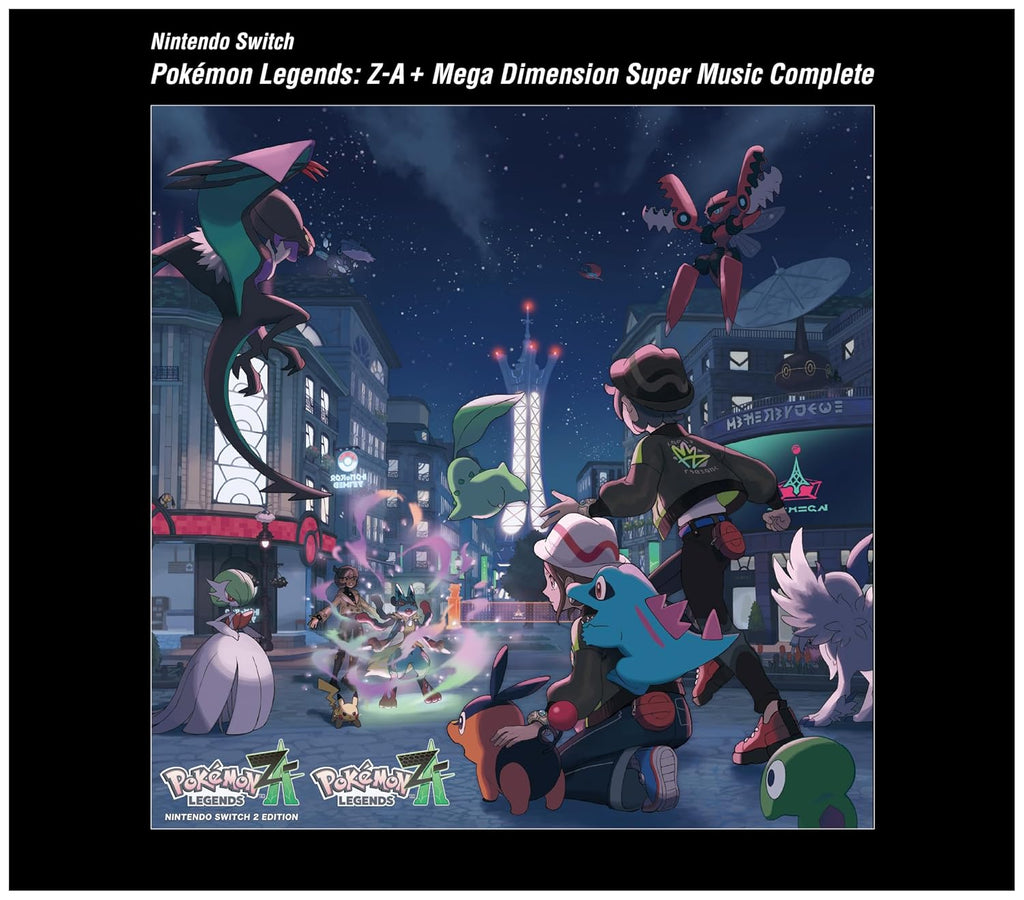 Nintendo Switch Pokemon Legends: Z-A - Mega Dimension Super Music Complete