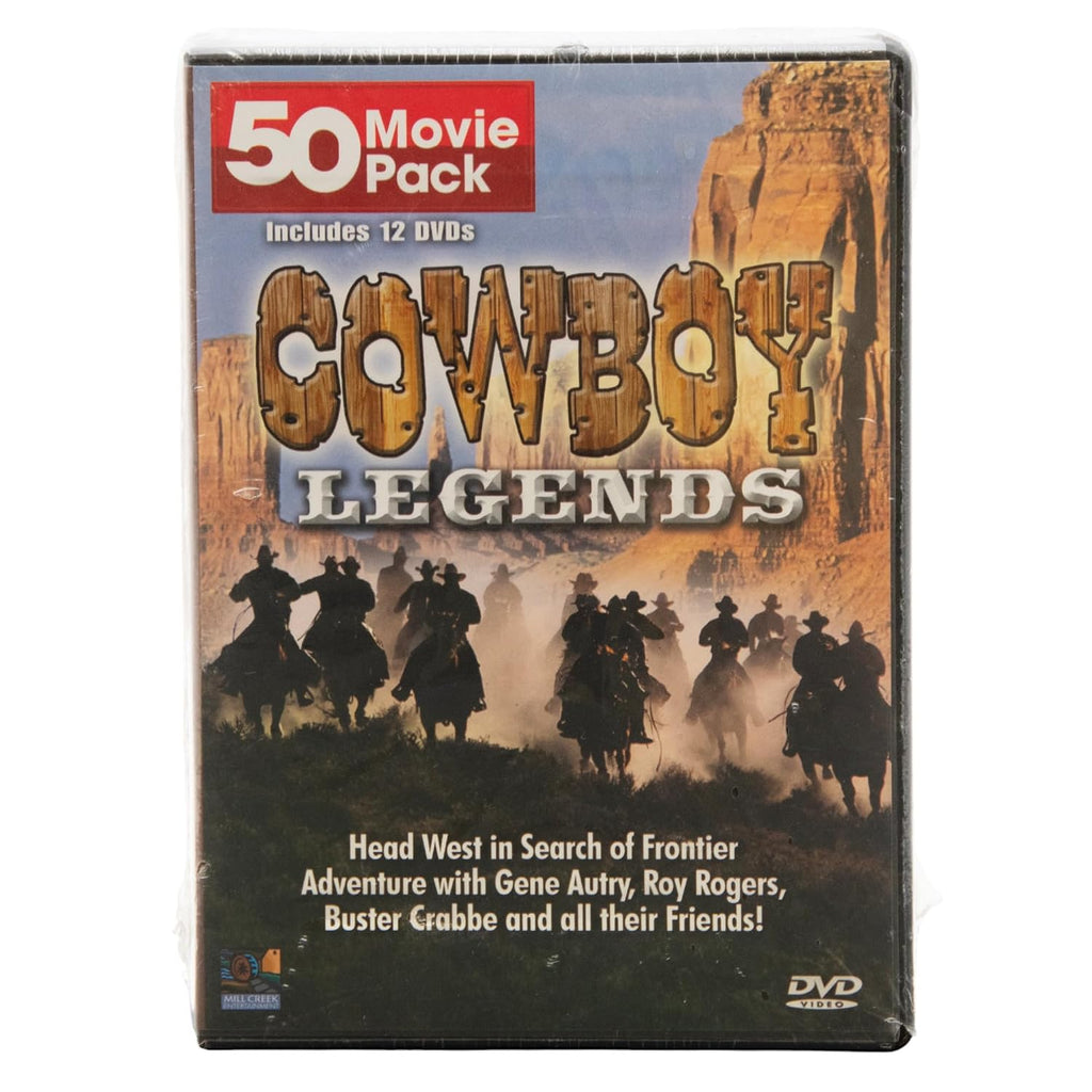 Cowboy Legends 50 Movie Pack [DVD]