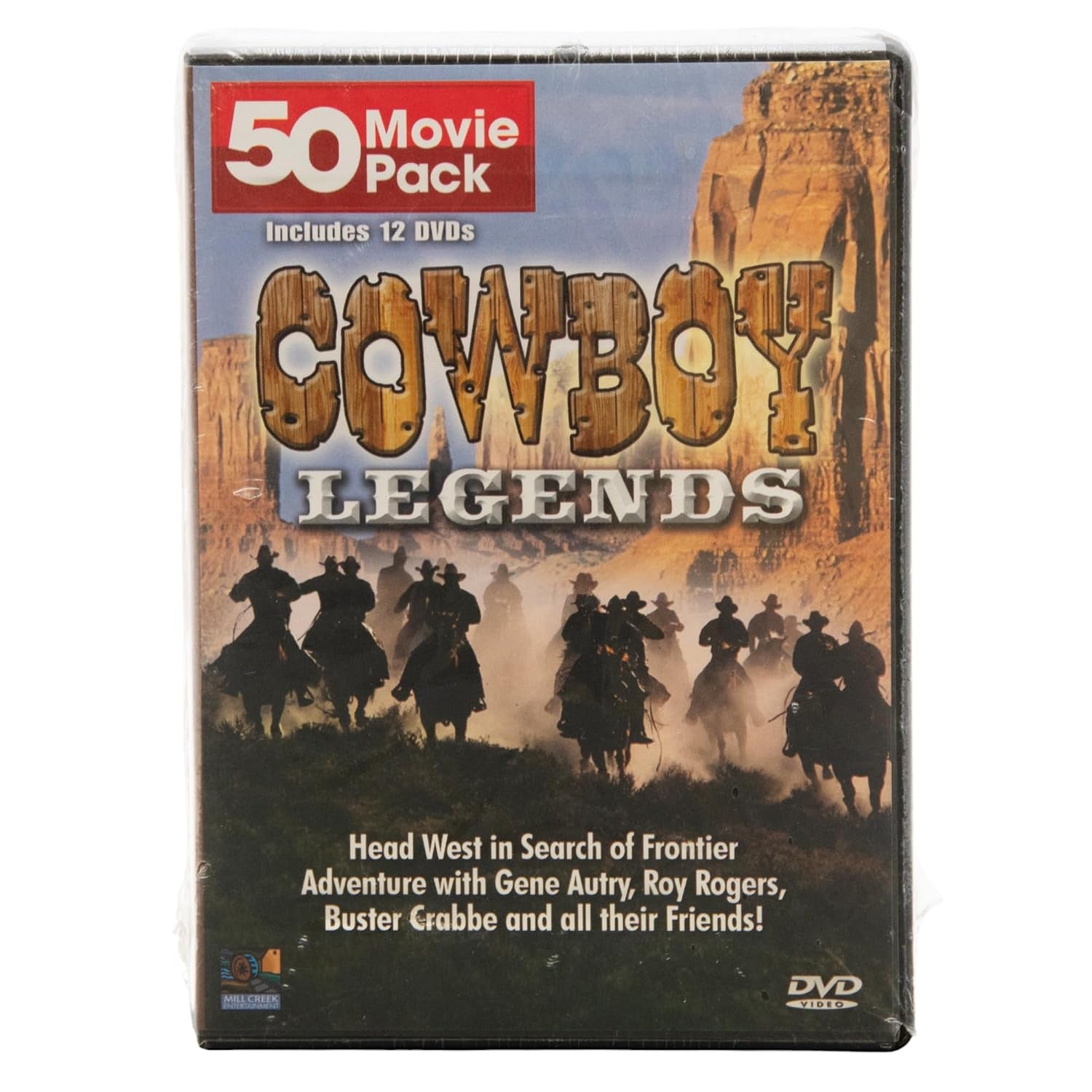 Cowboy Legends 50 Movie Pack [DVD]