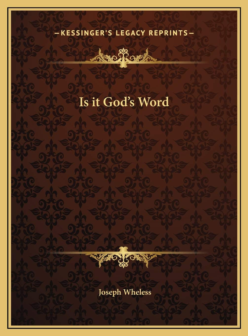 Is it God's Word