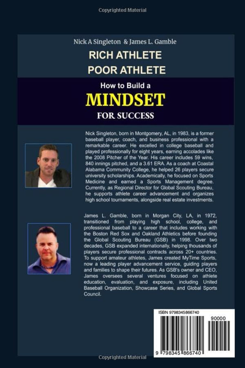 Rich Athlete, Poor Athlete : How to Build a Mindset for Success: A Practical Guide for Parents, Coaches and Future Champions