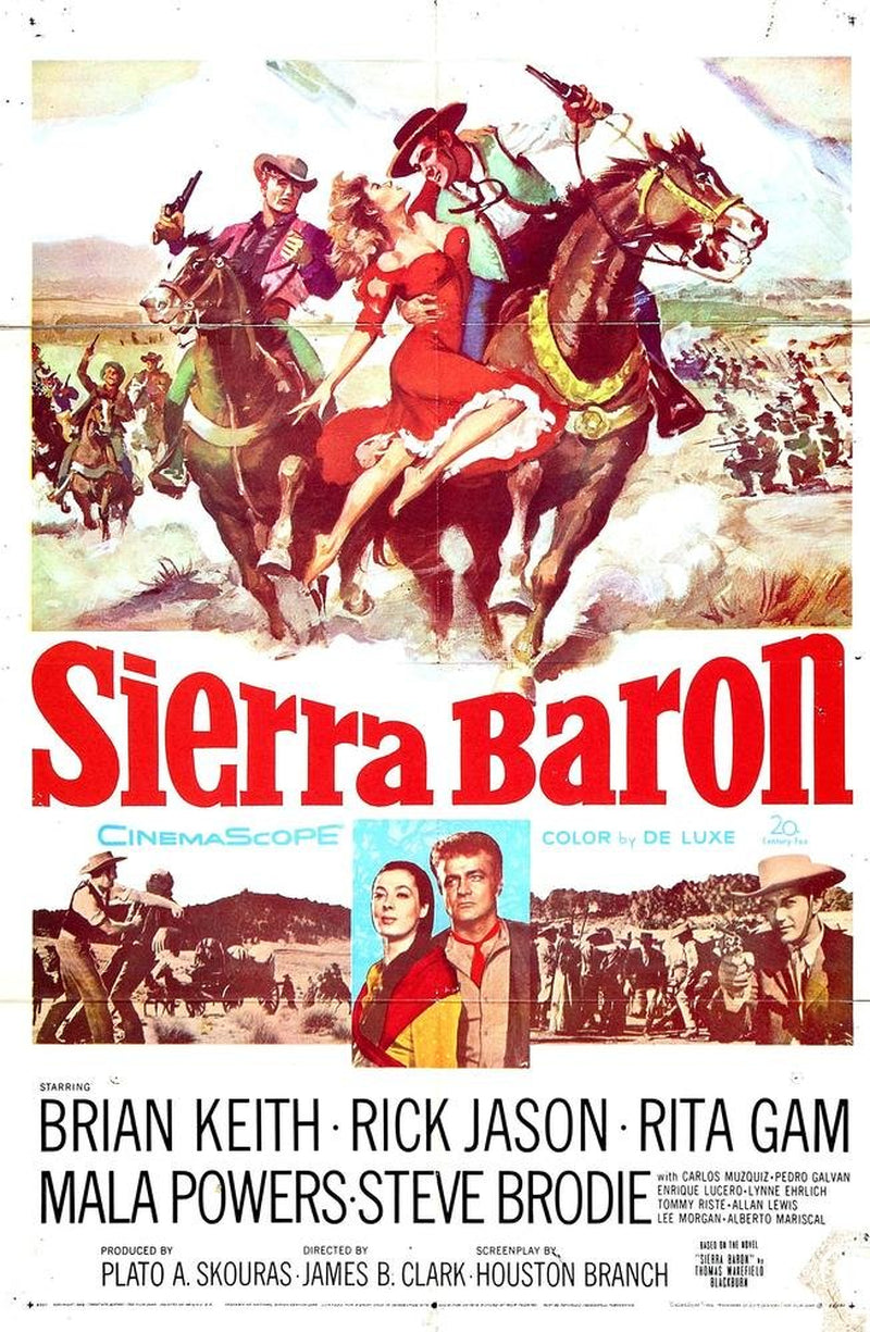 Sierra Baron (1958) [ Blu-Ray, Reg.A/B/C Import - France ]