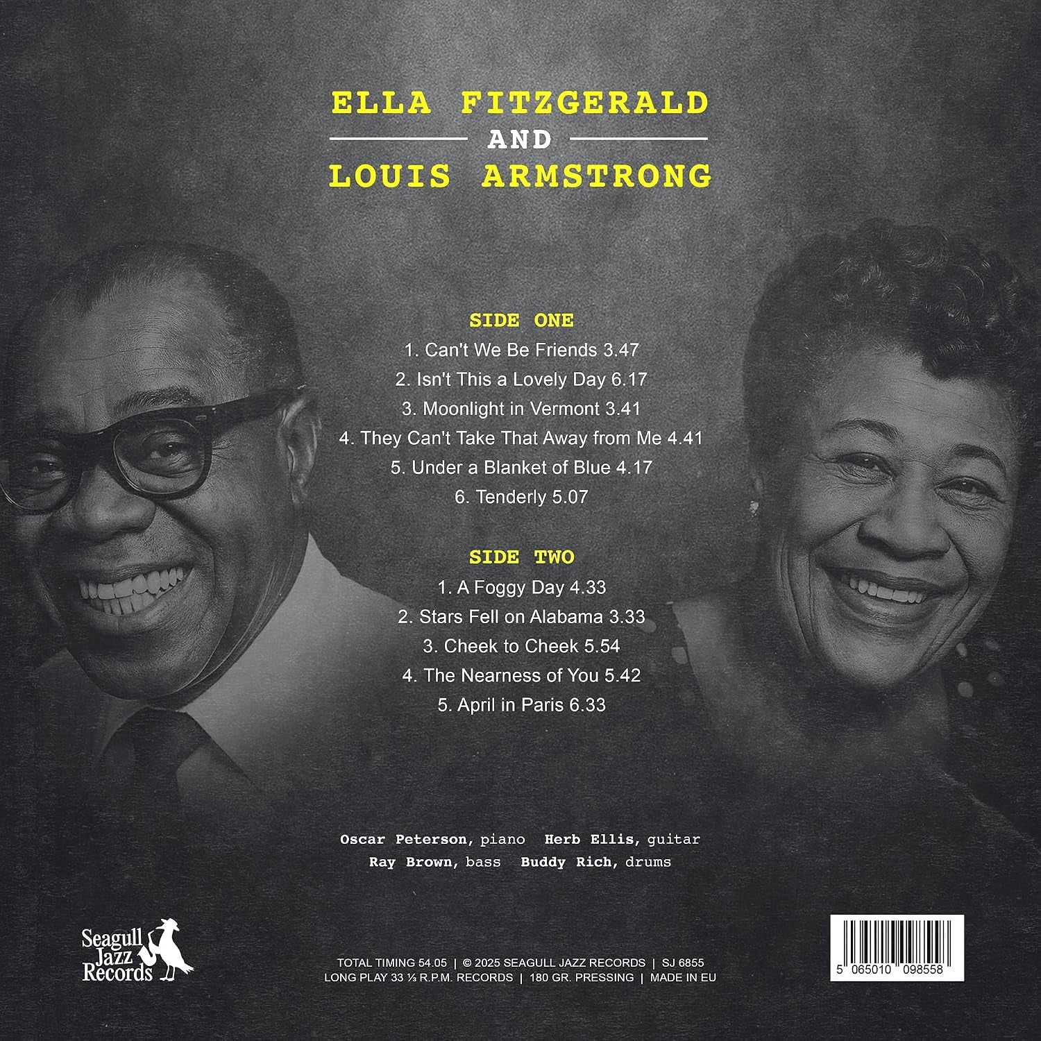 Ella Fitzgerald and Louis Armstrong - Ella and Louis - Limited Splatter Edition