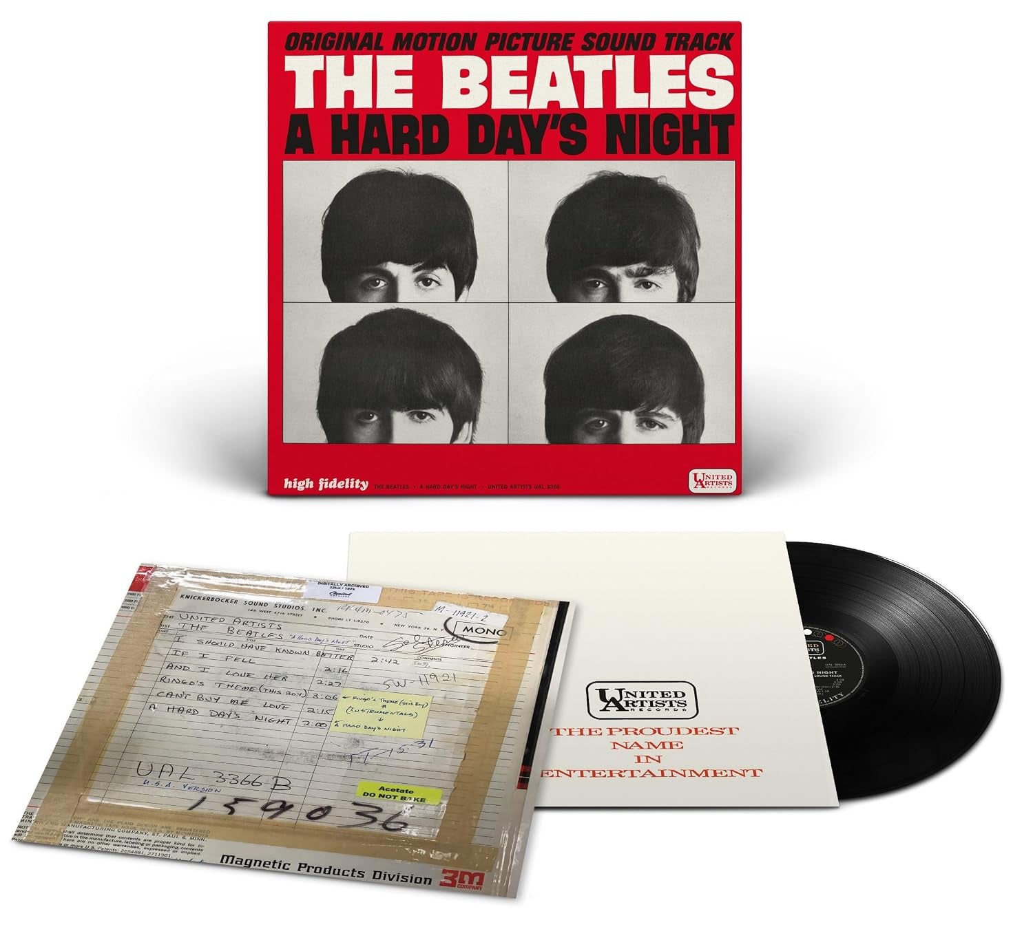 A Hard Day's Night (Original Motion Picture Soundtrack)[LP]