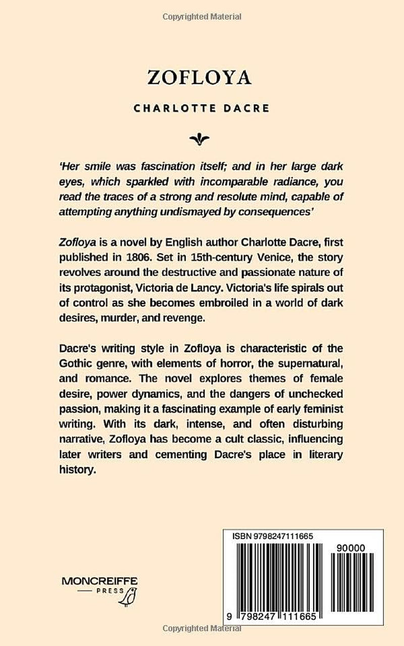 Zofloya: or the Moor