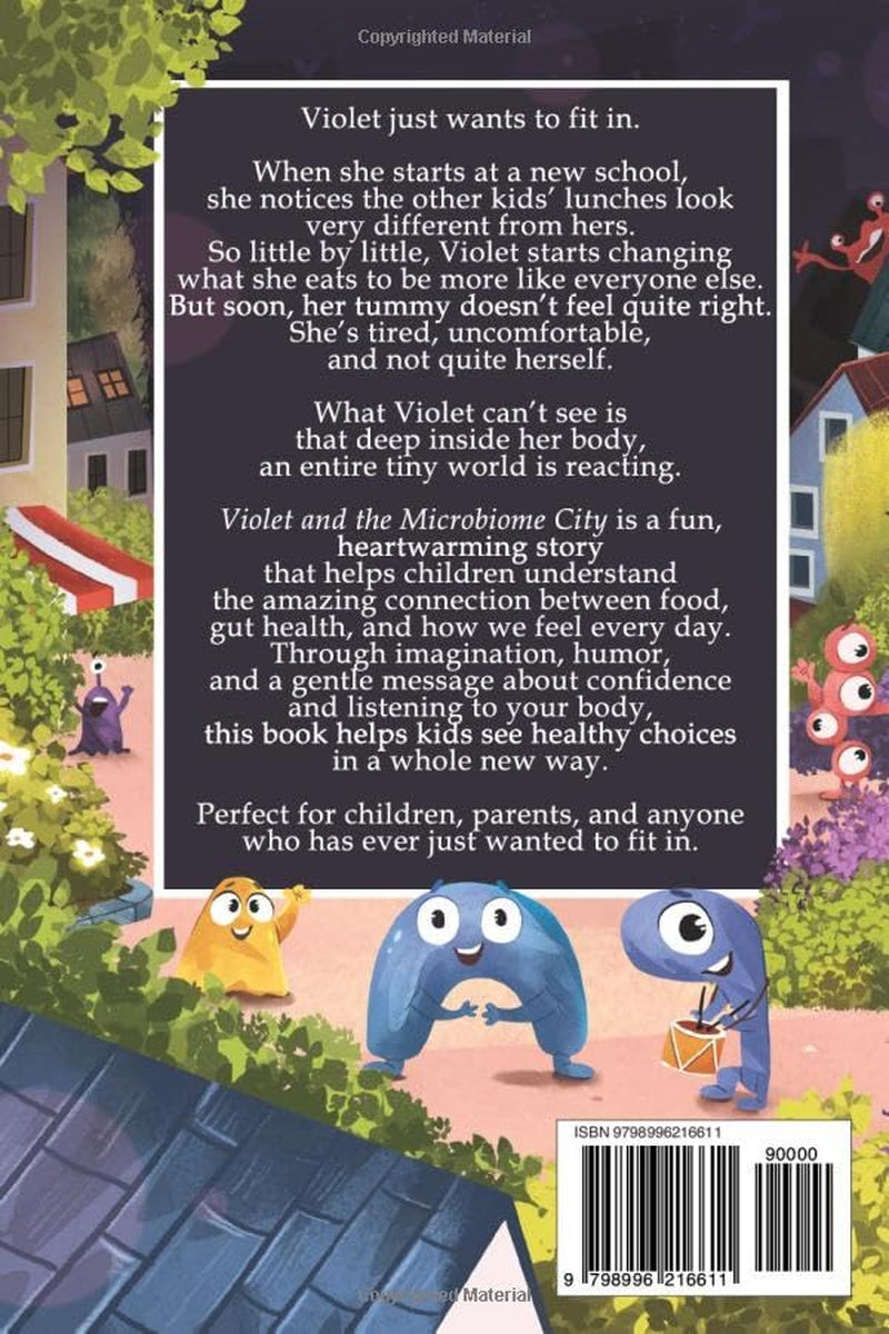 Violet and the Microbiome City: A Children’s Journey Through Gut Health
