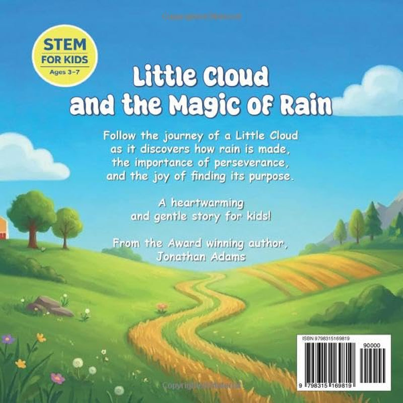 Little Cloud and the Magic of Rain: An Enchanting Illustrated STEM Storybook About Weather, Friendship, and Nature – Discovering How Rain, Clouds, and Nature Work for Curious Kids Ages 3–7