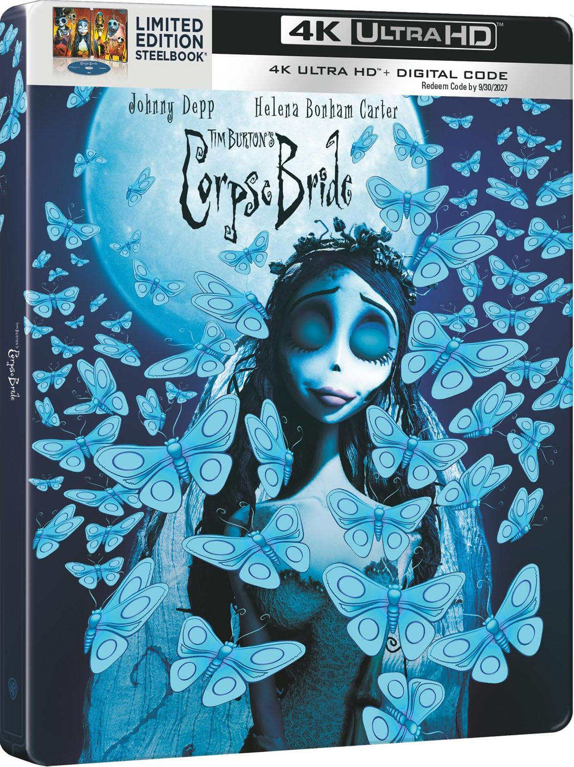 Tim Burton's The Corpse Bride (4K Ultra HD + Digital / Steelbook)