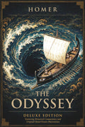 The Odyssey: Deluxe Edition Featuring Historical Commentary and Original Hand-Drawn Illustrations (Illustrated)
