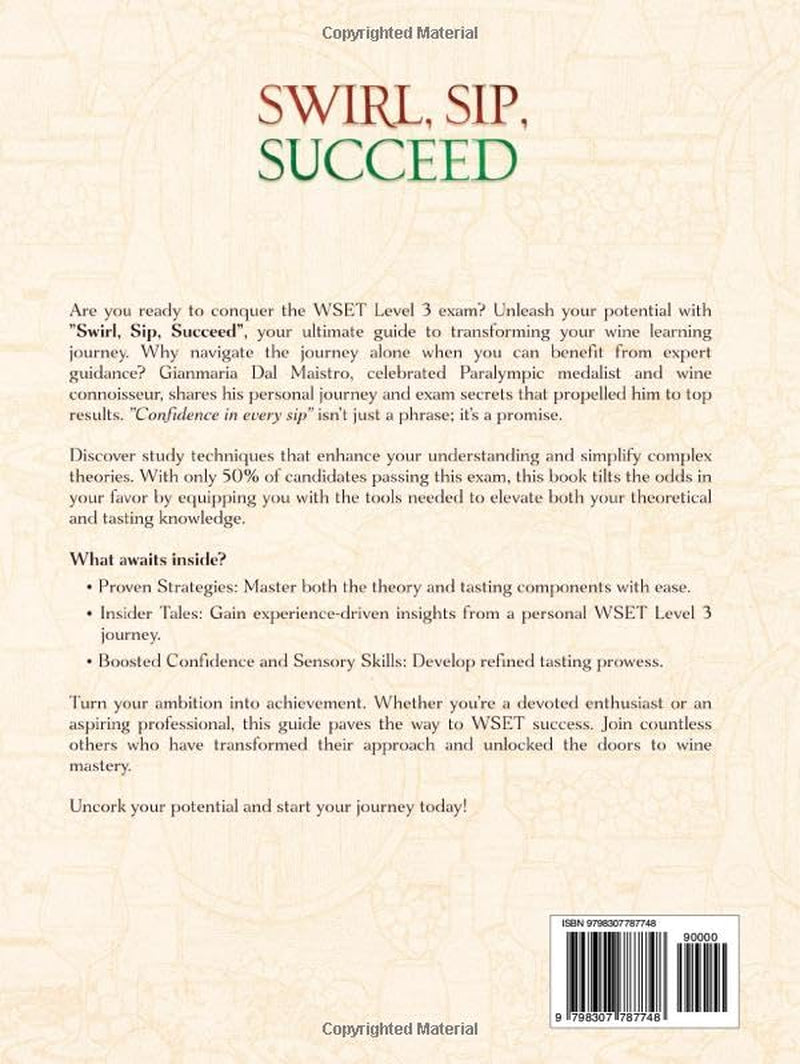 Swirl, Sip, Succeed: WSET Level 3 Exam Hacks