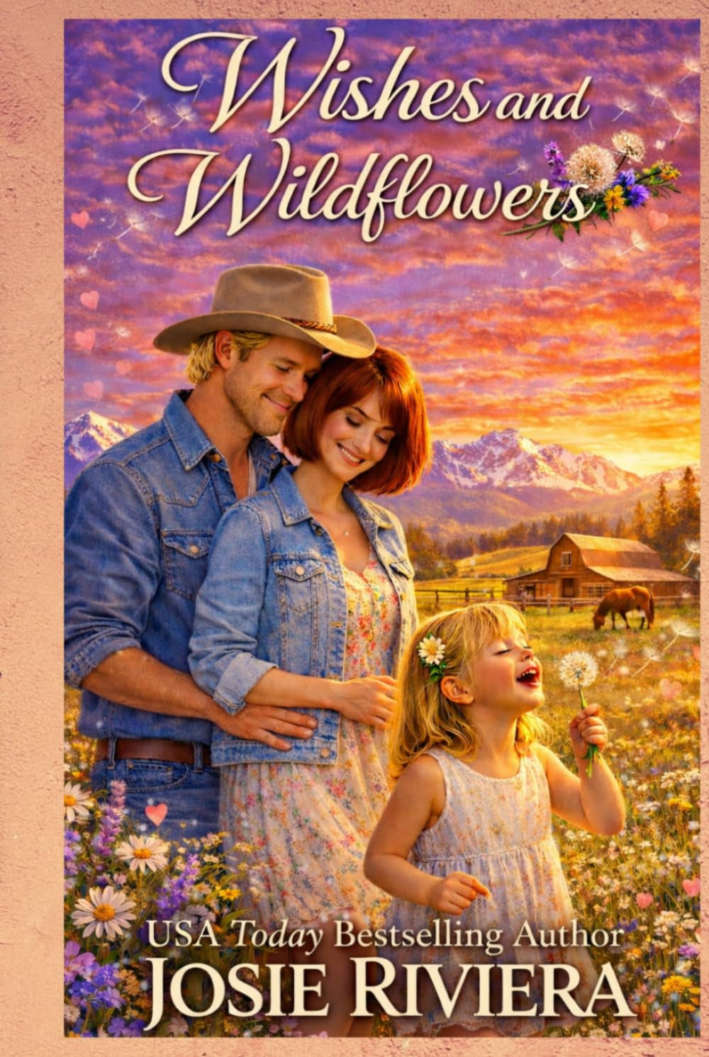 Wishes and Wildflowers: A Sweet Second Chance Cowboy Romance (Montana Sweethearts)