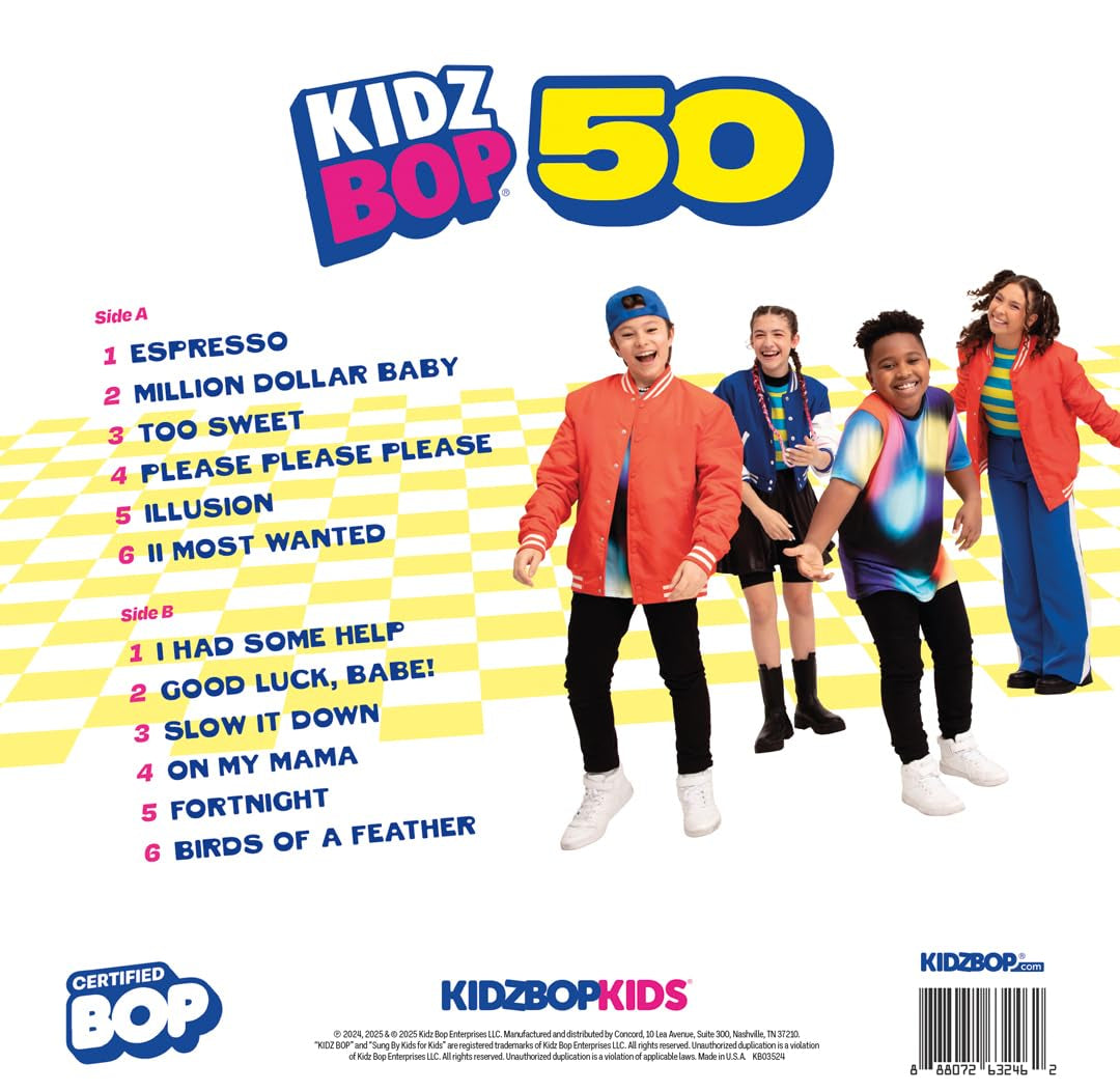 KIDZ BOP 50 Neon Coral
