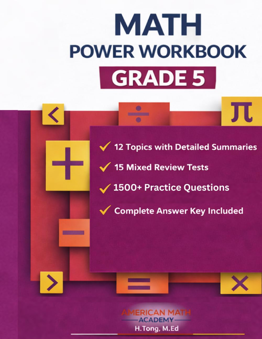 MATH POWER WORKBOOK: GRADE 5