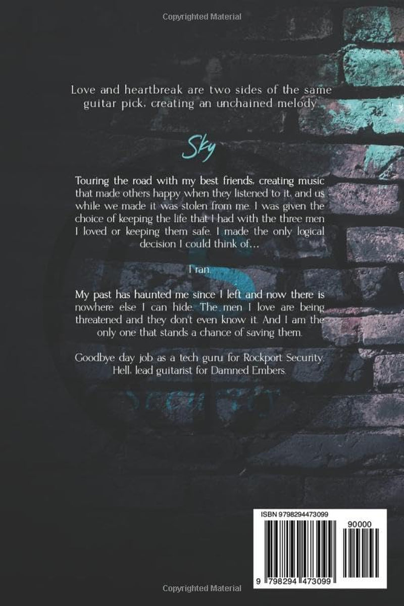 Damned Embers: A Reverse Harem Rockstar Romance (Rockport Security)