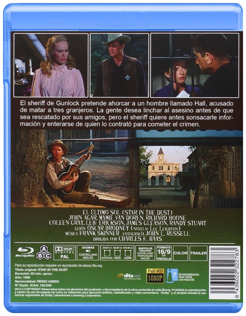 Star in the Dust Region B Non-usa Format Spain