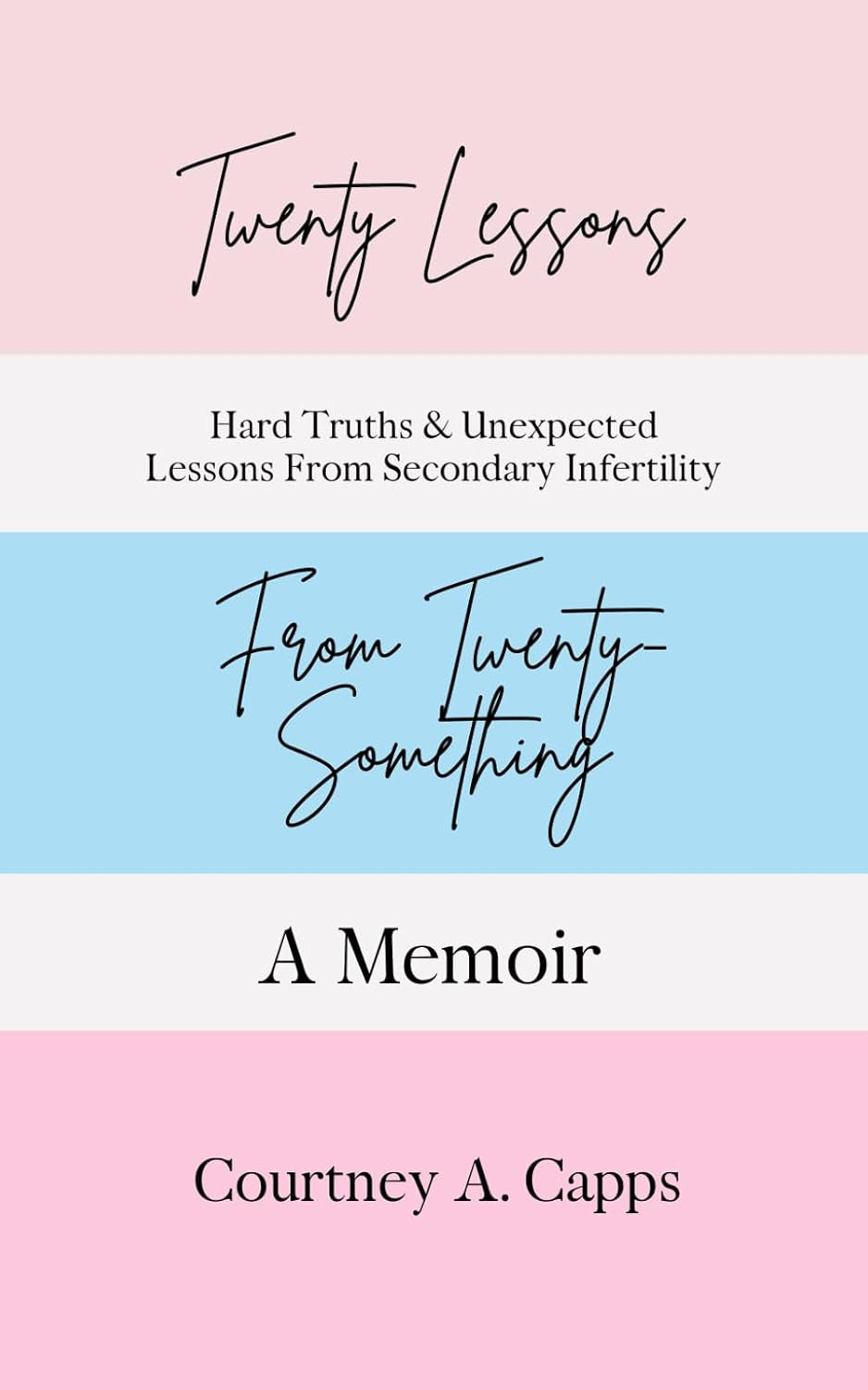 Twenty Lessons From Twenty-Something: Hard Truths and Unexpected Lessons from Secondary Infertility