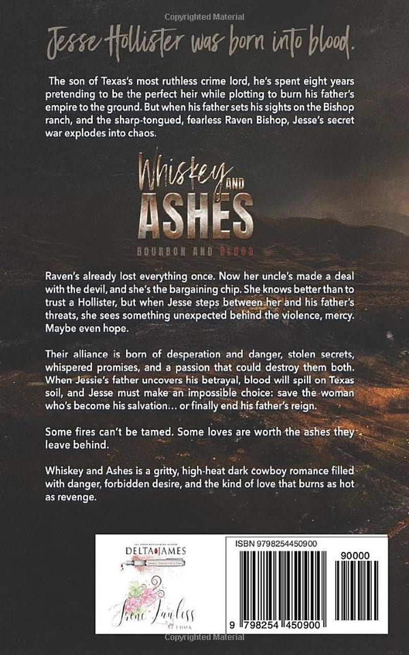 Whiskey and Ashes: A Dark Cowboy Western Romantic Suspense Prequel (Bourbon and Blood)