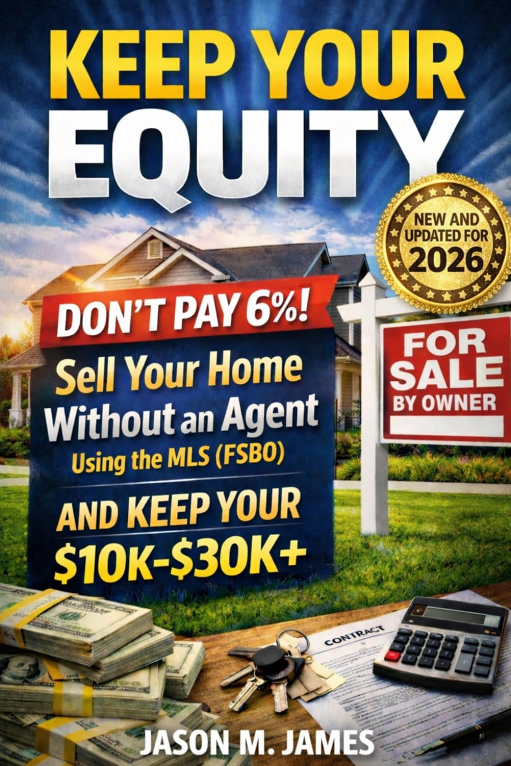 Keep Your Equity: How to Sell Your Home Without an Agent Using the MLS (FSBO) and Keep Your $10,000–$30,000+ in Commission