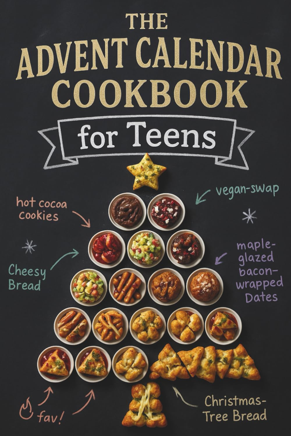 The Advent Calendar Cookbook for Teens: Experience 24 Days of Delicious, Easy to Cook Dishes | With 45+ Simple Step-by-Step Recipes