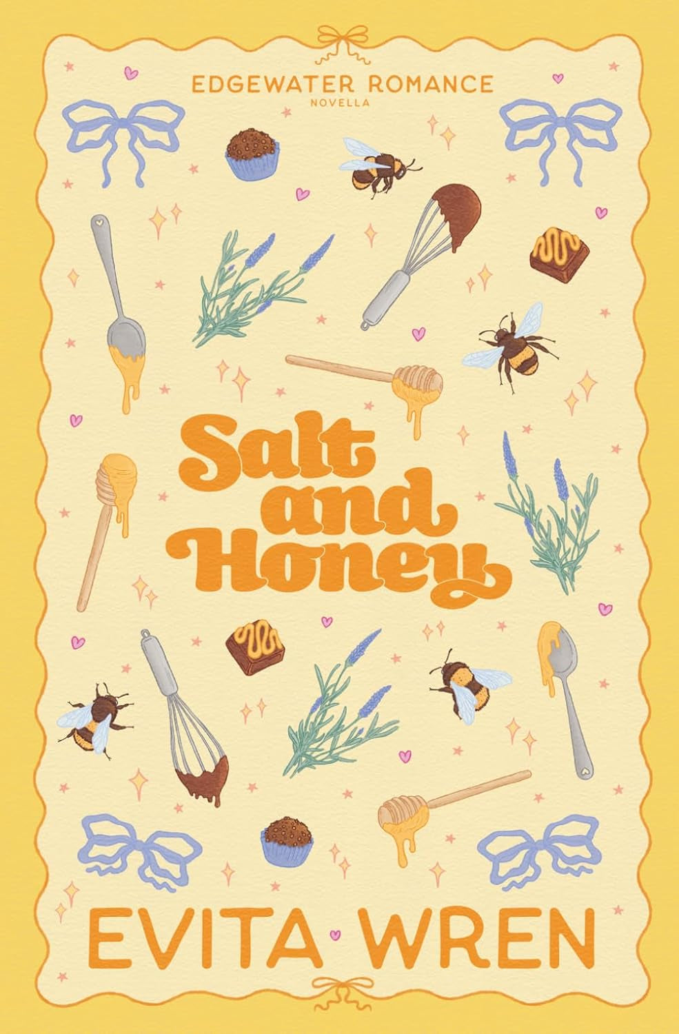 Salt and Honey: A reluctant allies, grumpy sunshine small town romance novella (Edgewater Romance)