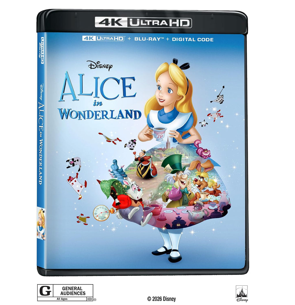 Alice In Wonderland (1951) - UHD/BD Combo + Digital