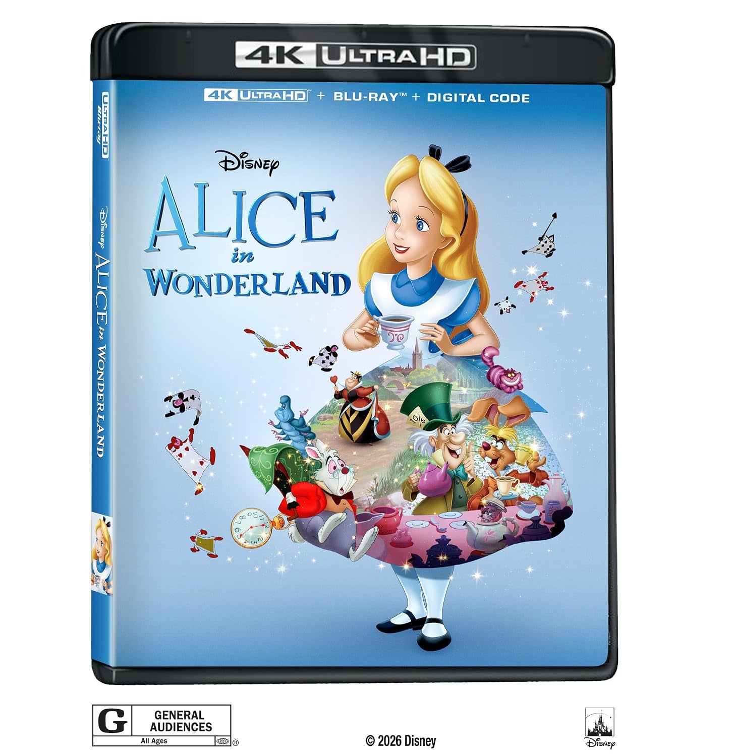 Alice In Wonderland (1951) - UHD/BD Combo + Digital