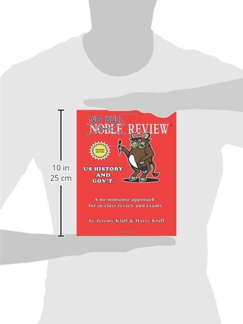 No Bull Review - U.S. History and Gov't