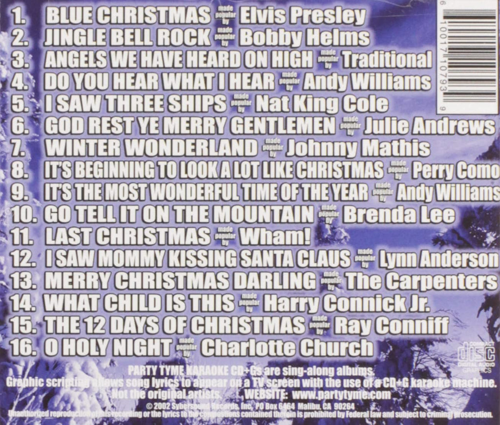 Party Tyme Karaoke: Christmas Sing-Along, Vol. 2
