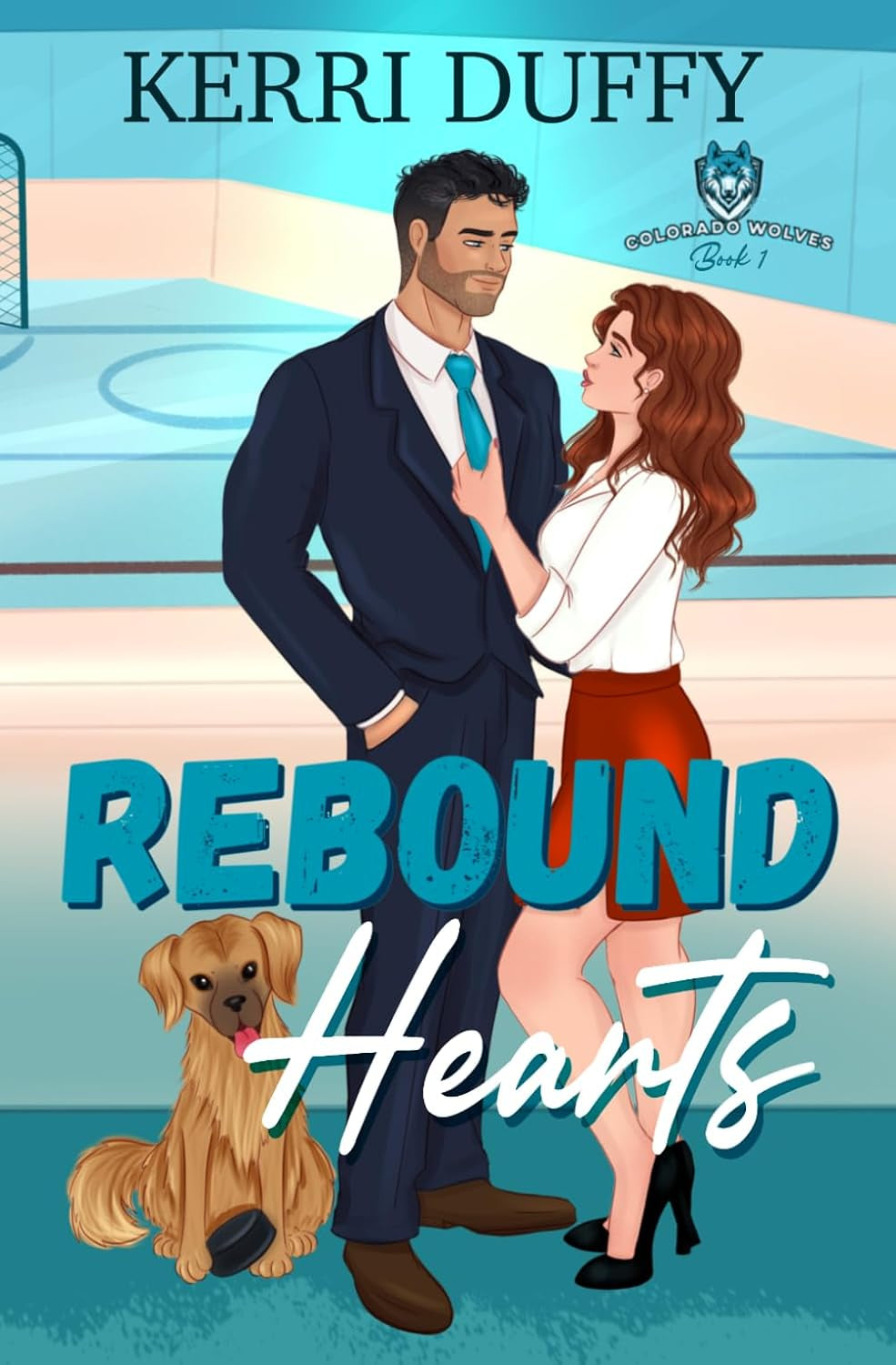 Rebound Hearts: A Spicy Second-Chance Hockey Romance (Colorado Wolves Hockey Series)