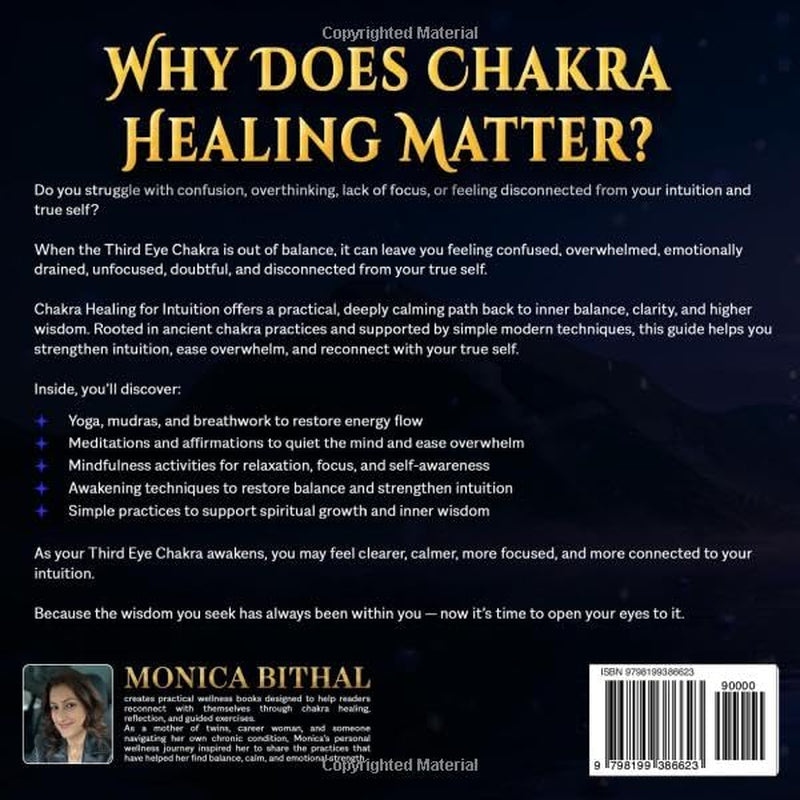Chakra Healing For Intuition: Simple Practices for Healing the Third Eye Chakra, Awakening Intuition, and Spiritual Balance (The Chakra Collection)