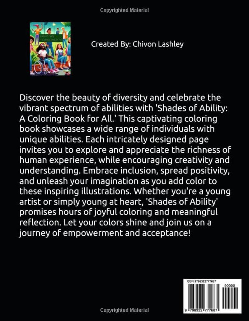 Shades of Ability: A Coloring Book for All
