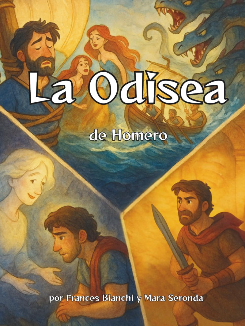 La Odisea de Homero: Versión adaptada e ilustrada del épico viaje de Ulises para jóvenes lectores (Clásicos adaptados e ilustrados para jóvenes lectores) (Spanish Edition)