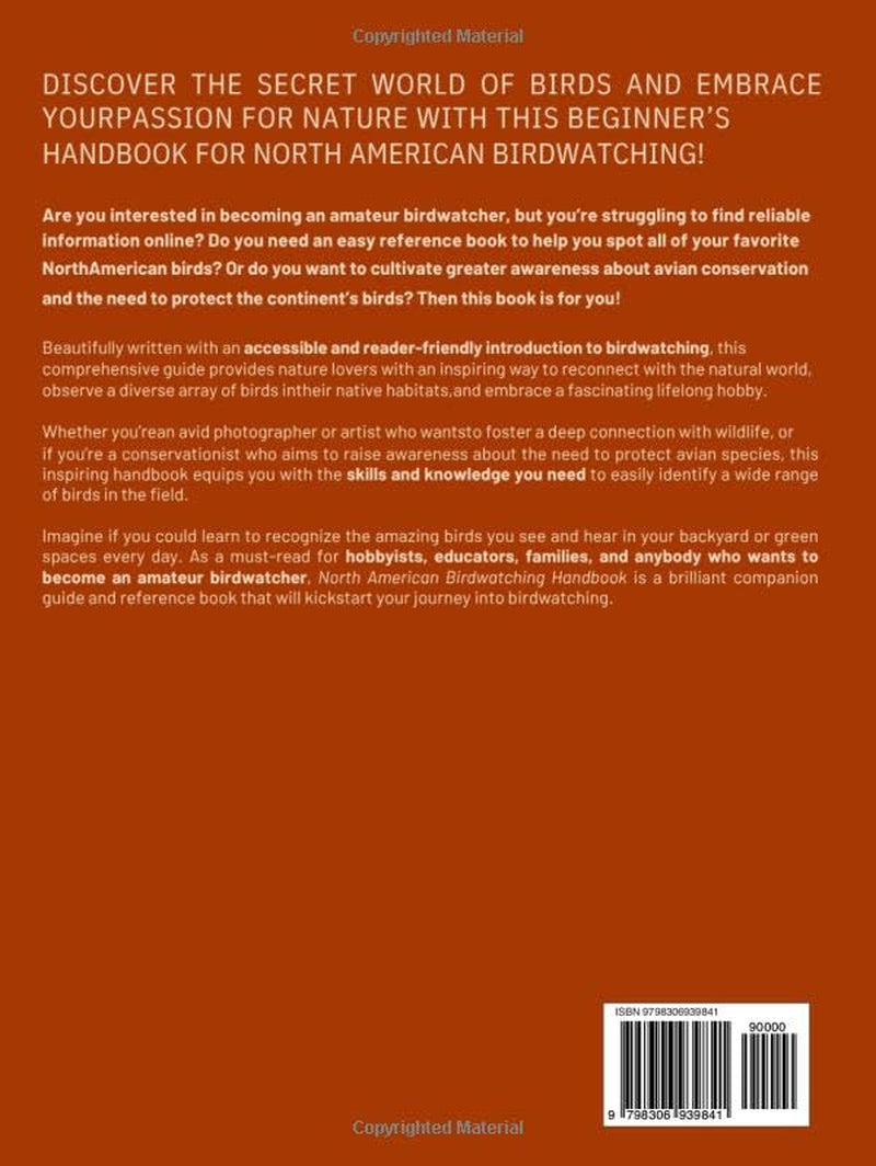 North American Birdwatching Handbook: The Illustrated Encyclopedia of North American Birds | Identify and Understand Species with Stunning Photos, Behavior Insights & Conservation Tips