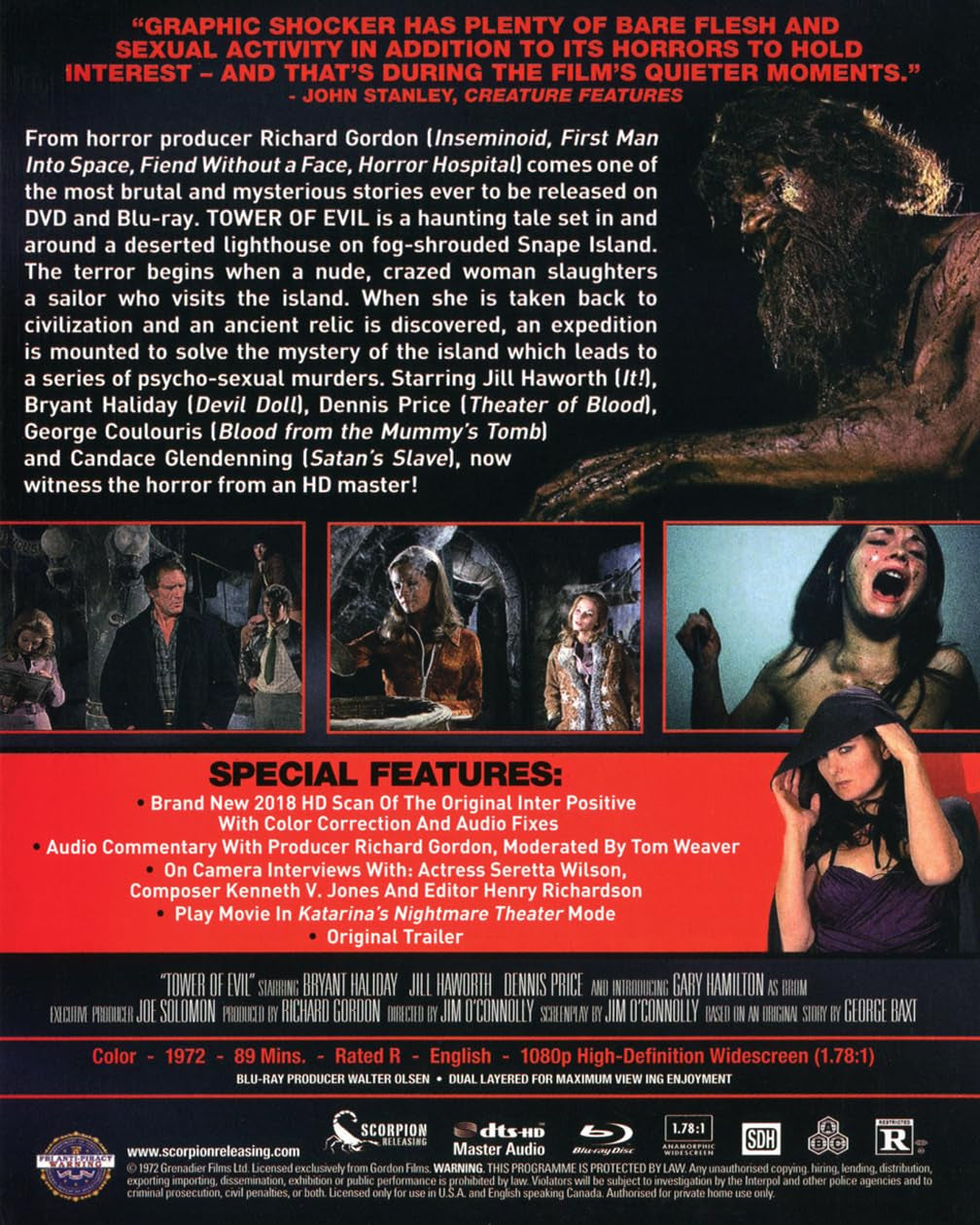 Tower of Evil (Limited Edition) [Blu-ray]