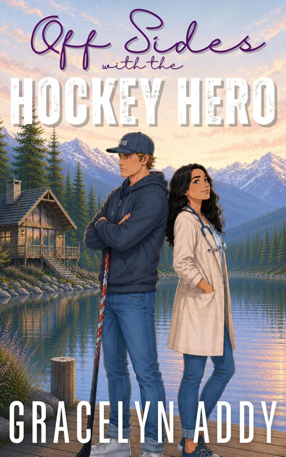 Off Sides with the Hockey Hero: A Brother's Best Friend Sweet Romance