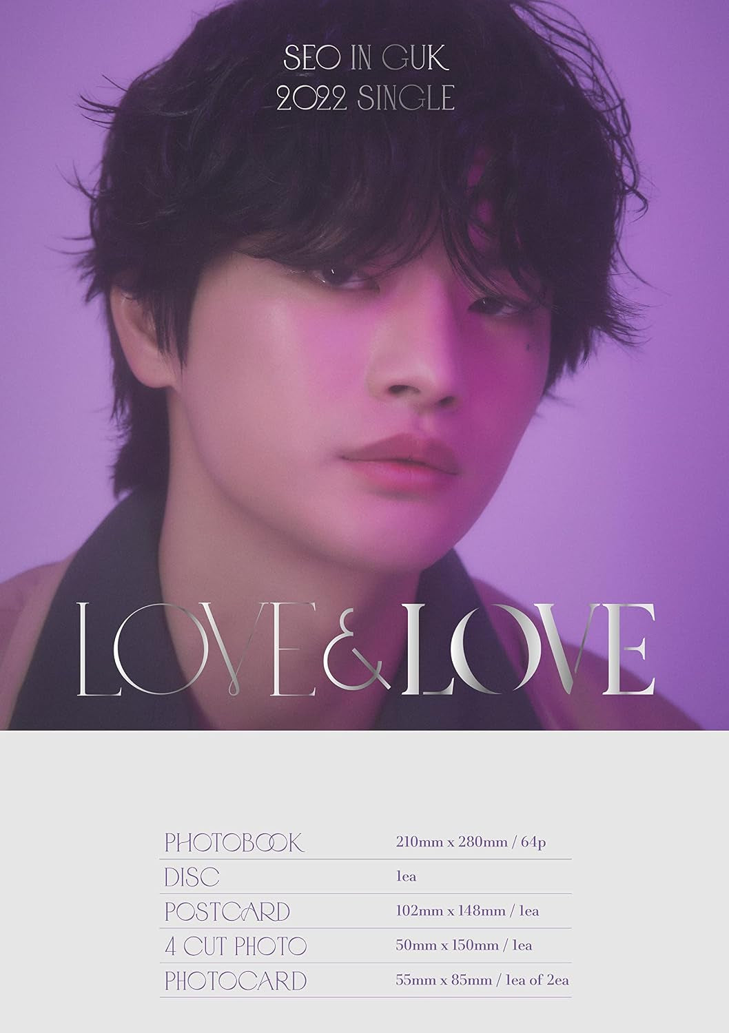 Love & Love - incl. 64pg Photobook, Postcard, 4-Cut Photo + Photocard